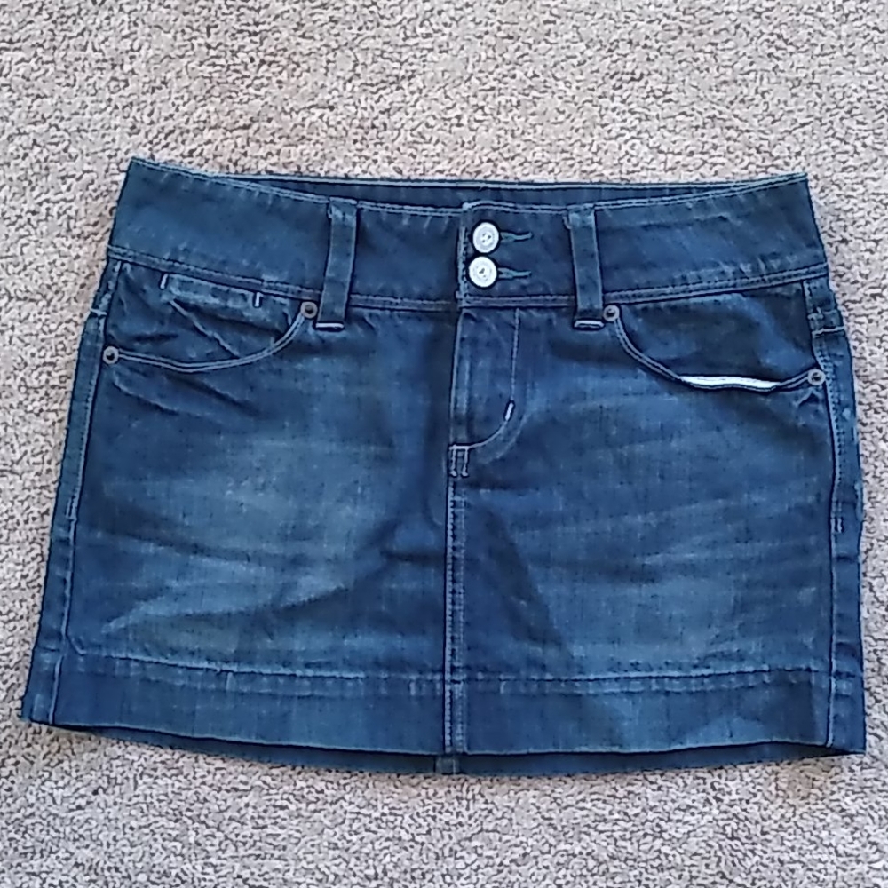 American‎ Eagle live your life jean skirt